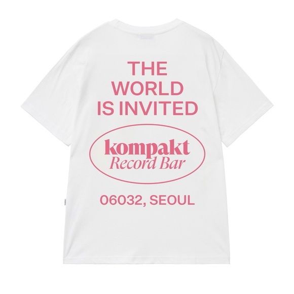 ★COMPAKT RECORD BAR★ Do Not Be Late Thunder Tshirt White Kompakt record bar t-shirt NWT Tees - Short Sleeve